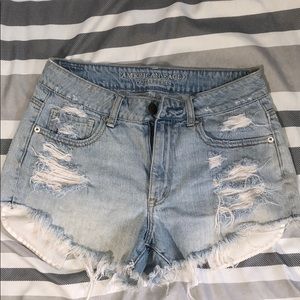 High waisted American Eagle Jean Shorts